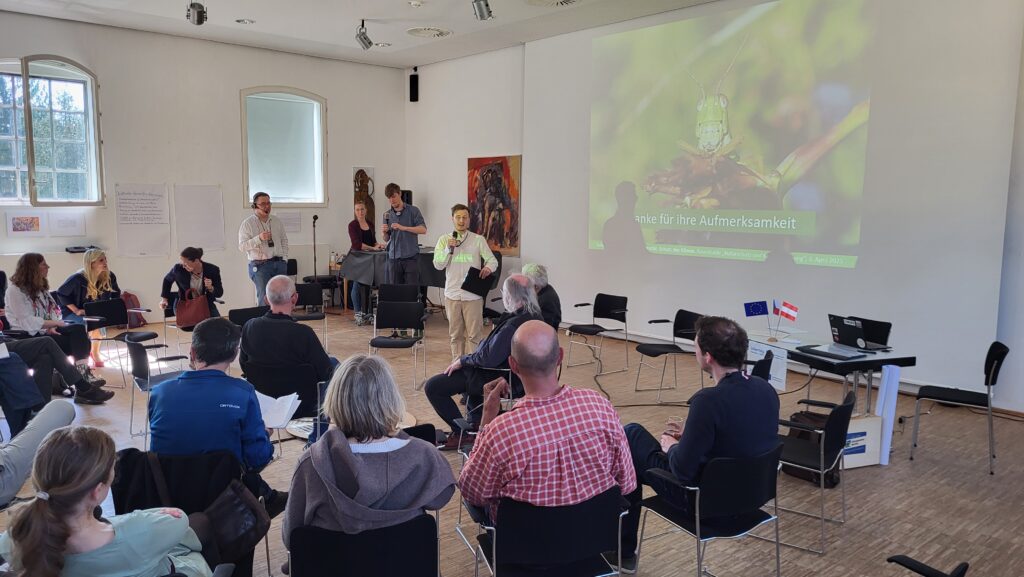 Grenzüberschreitender Austausch im Bereich Klimawandelanpassung beim Round Table in Pregarten